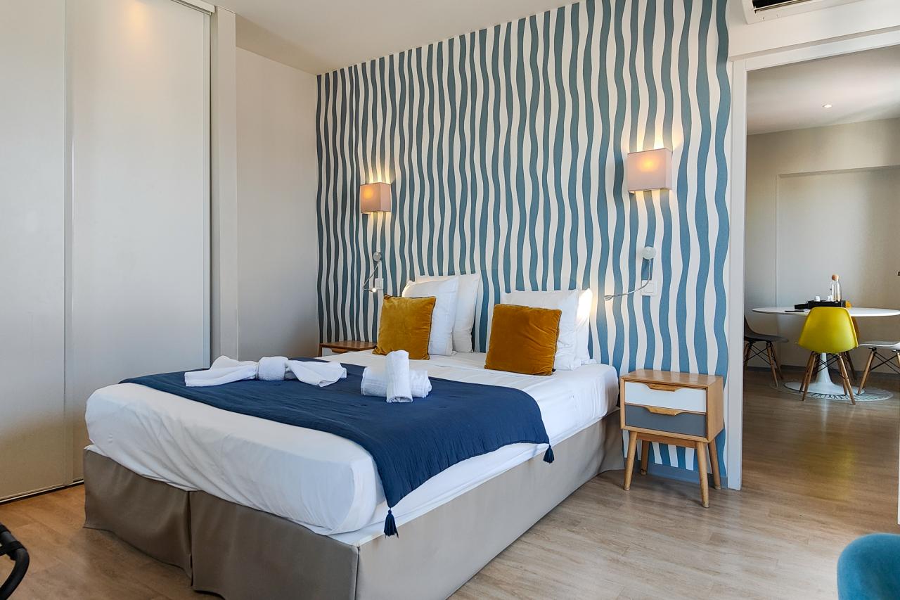 AMMI Nice Massena - appartement avec chambre et salon