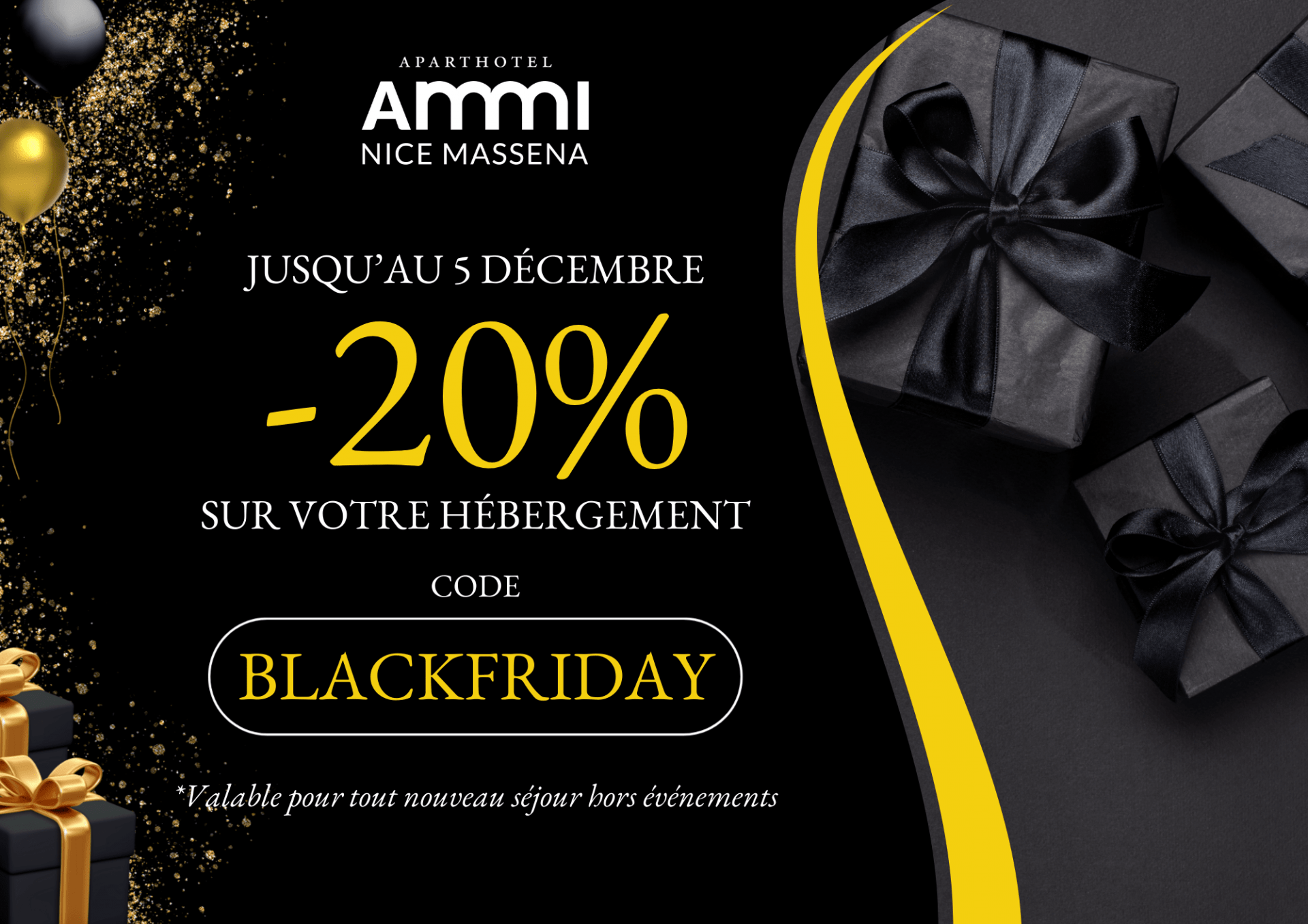Ammi Nice Massena - BLACKFRIDAY 2025