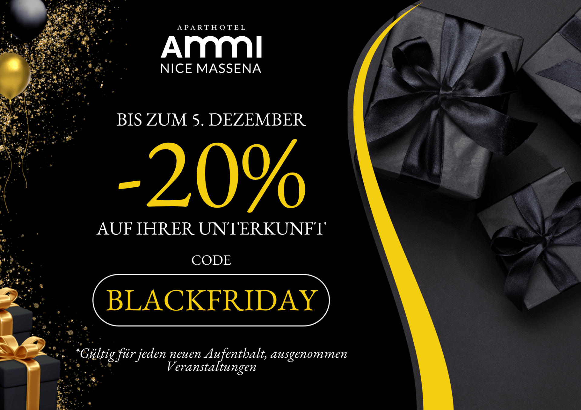 Ammi Nice Massena - BLACKFRIDAY 2025