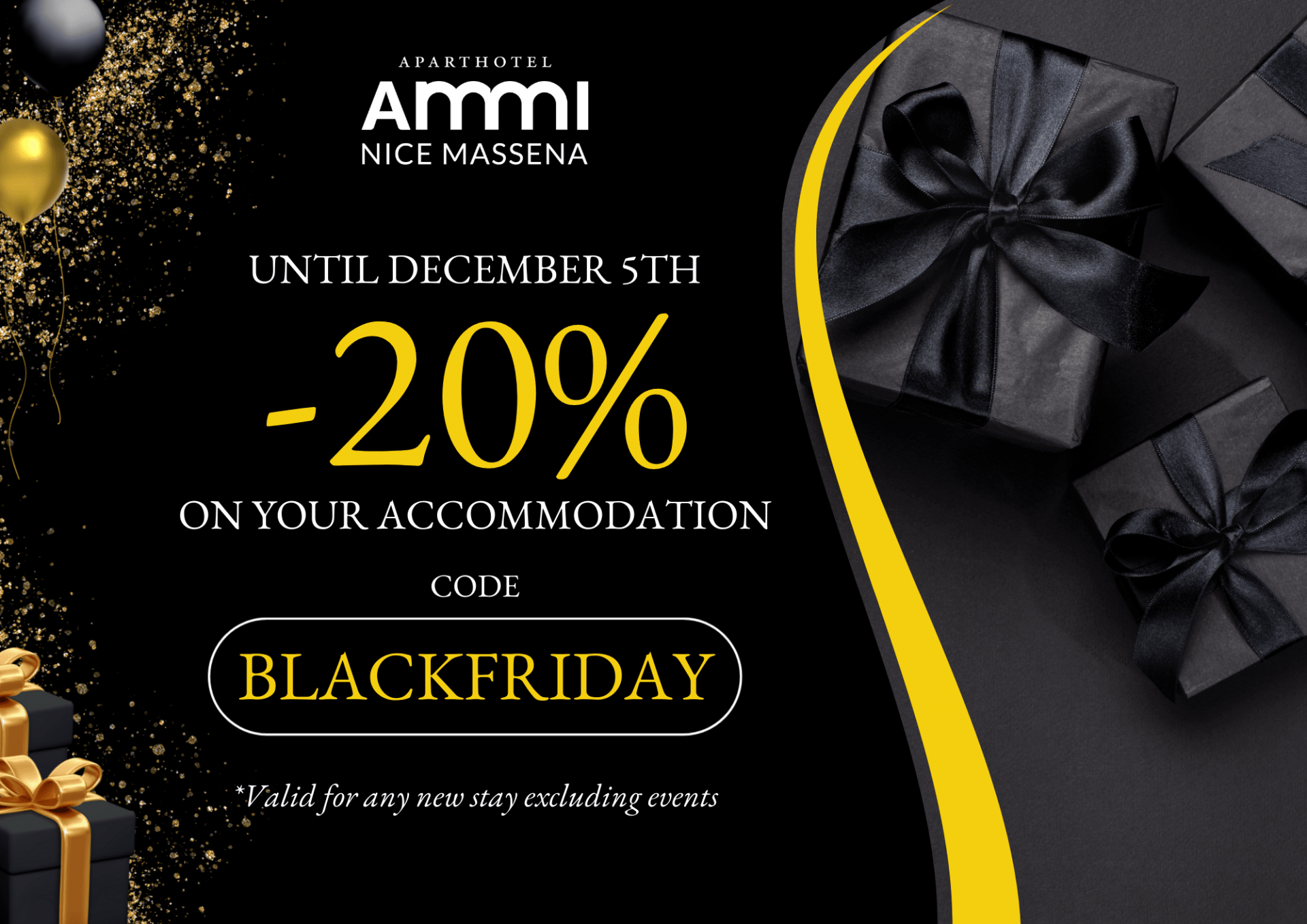 Ammi Nice Massena - BLACKFRIDAY